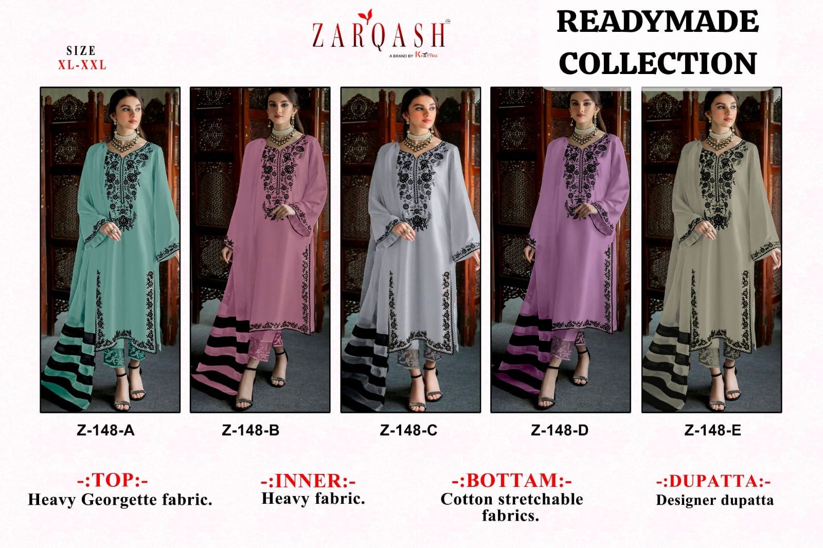 Z 148 Hit Design By Zarqash Redymade Collection Manufacturer Surat
