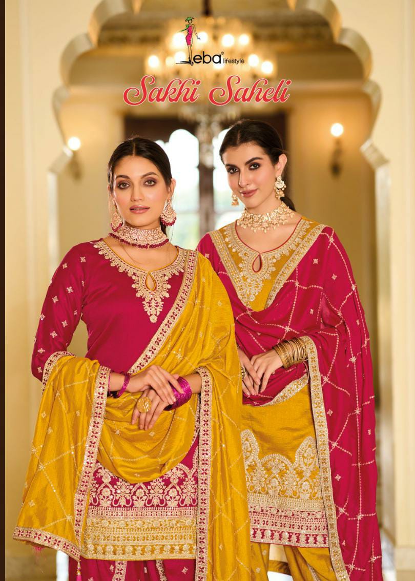 Sakhi Saheli By Zaveri Redymade Dhoti Style Collection Manufacturer Surat