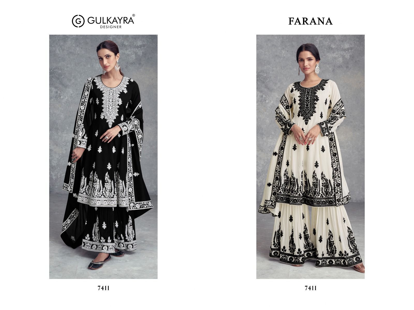 Gulkayra Designer New Design Farana Plazo Collection Manufacturer Surat