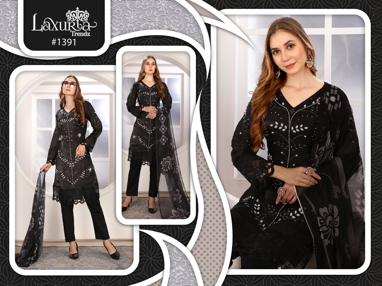 Laxuria Trendz D No 1391 Eid Special