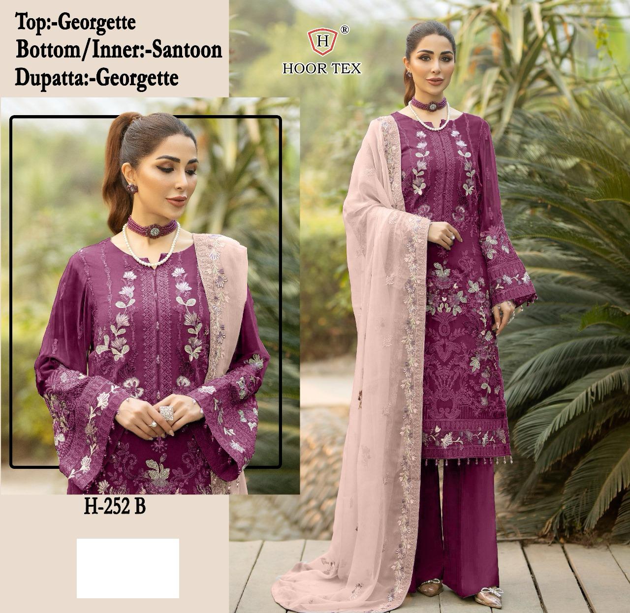 H 252 A To F By Hoor Tex