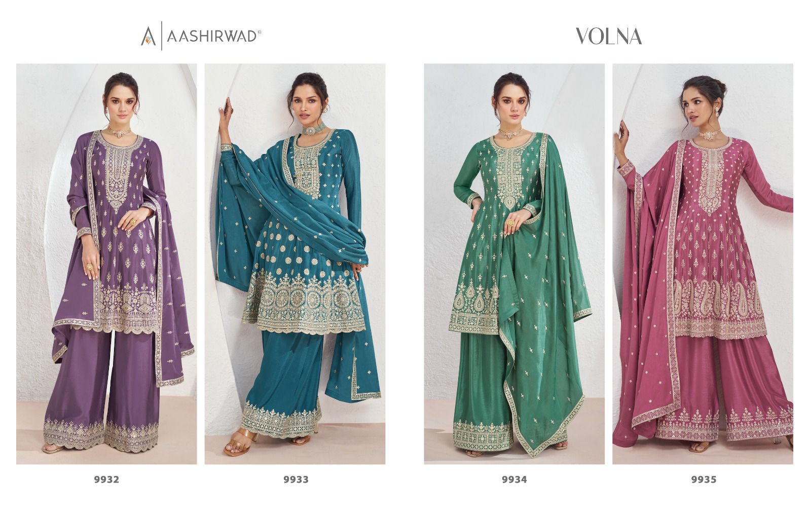 Volna By Aashirwad Creation Plazzo Suits