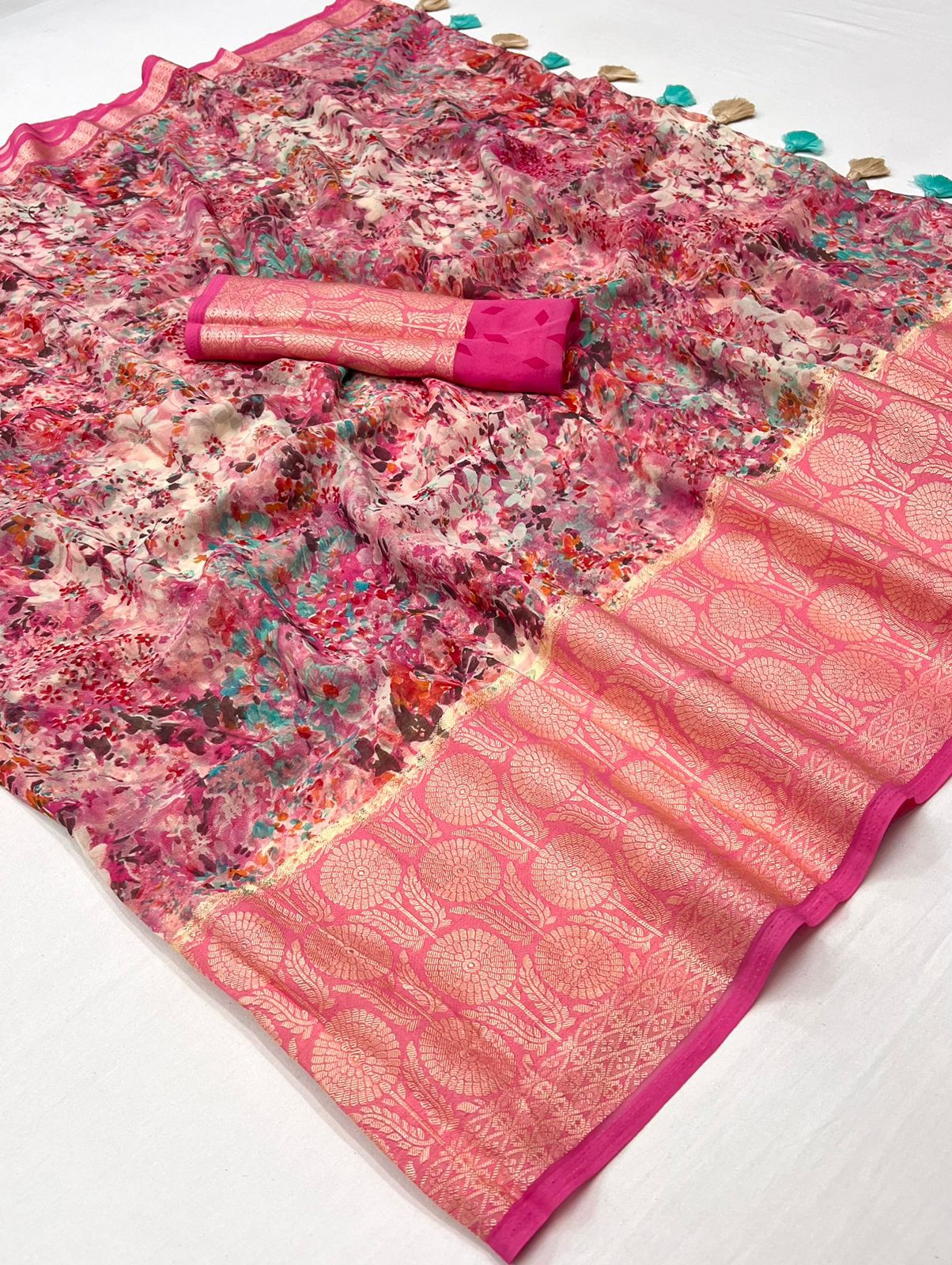 Aangi Soft Silk Fancy Sarees Collection Surat