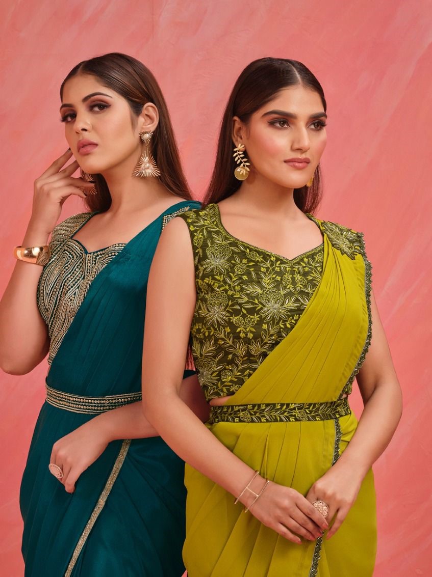 One Minute Saree Mohmanthan By Mahotsav Party Wear Saree