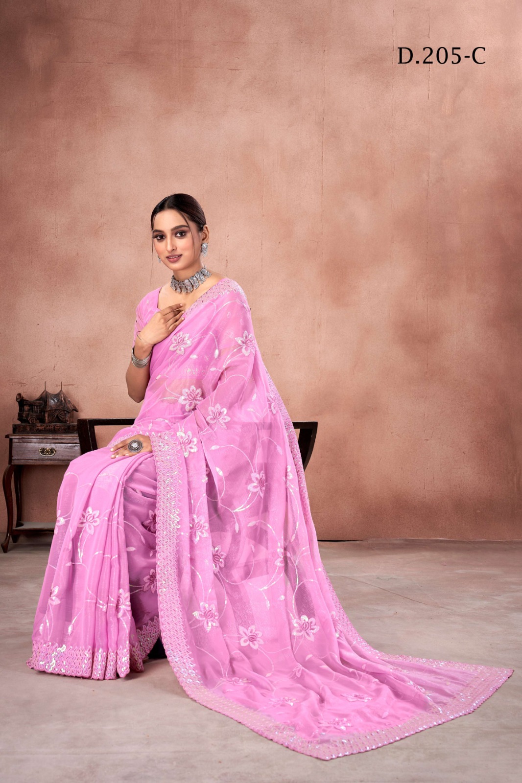 Suma Designer D No 205a To 205d Fancy Saree