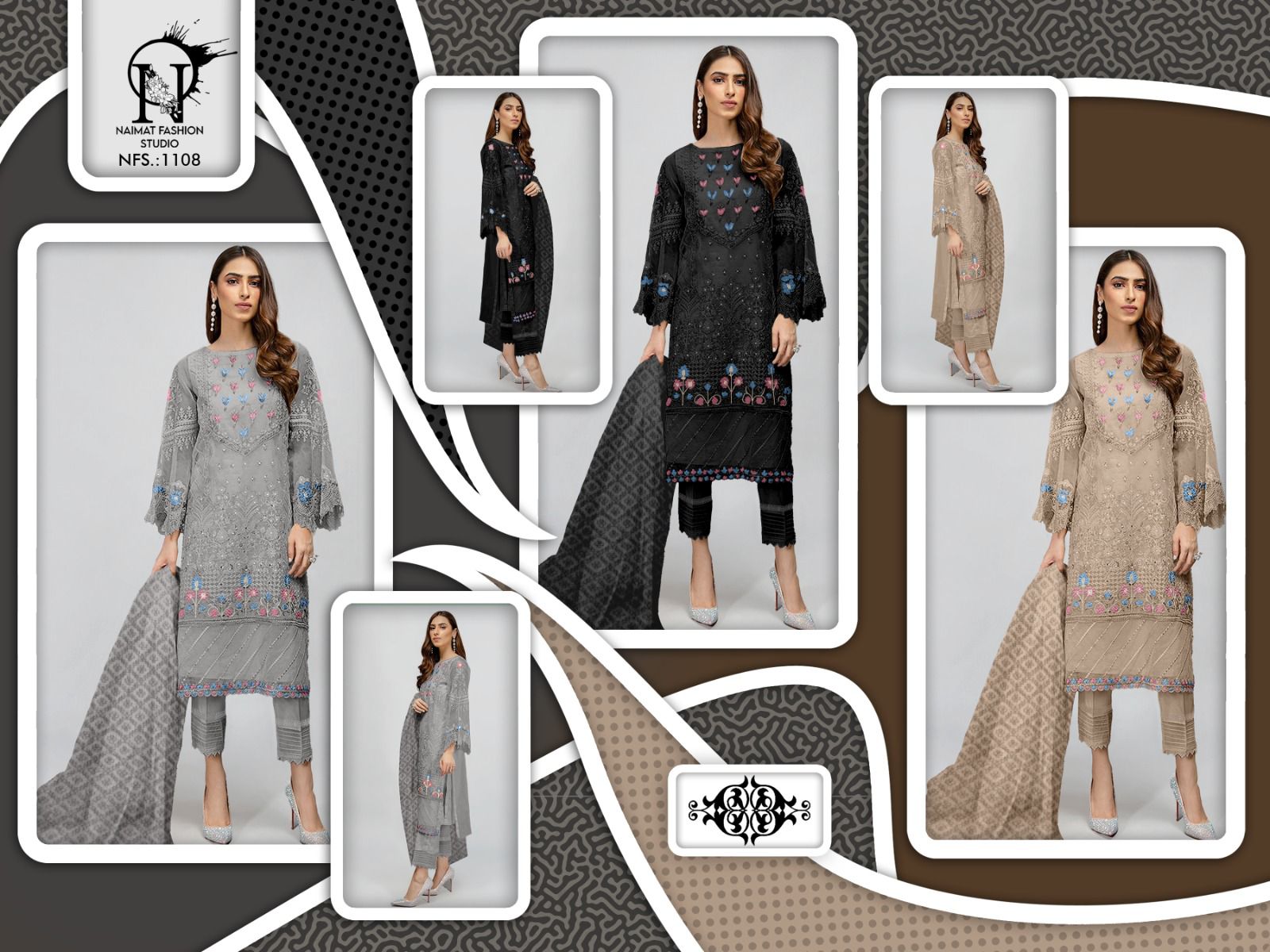 Nfs D No 1108 By Naimat Fashion Studio