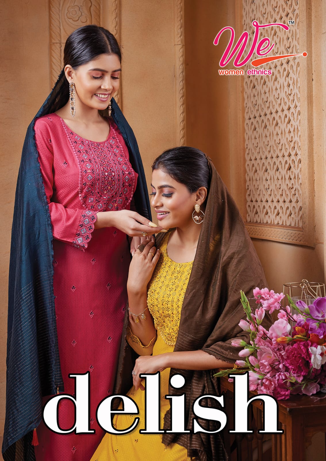 Delish By We Designer Kurti Bottom Duppata Collection Manufacturer Surat