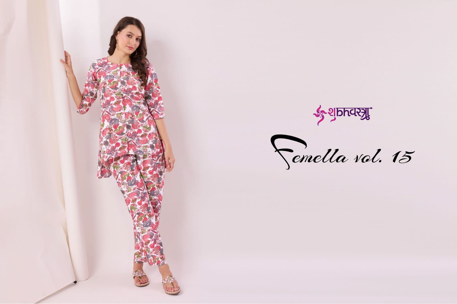 Femella Vol 15 By Shubhvastra Exclusive Western Co Ord Ser Collection