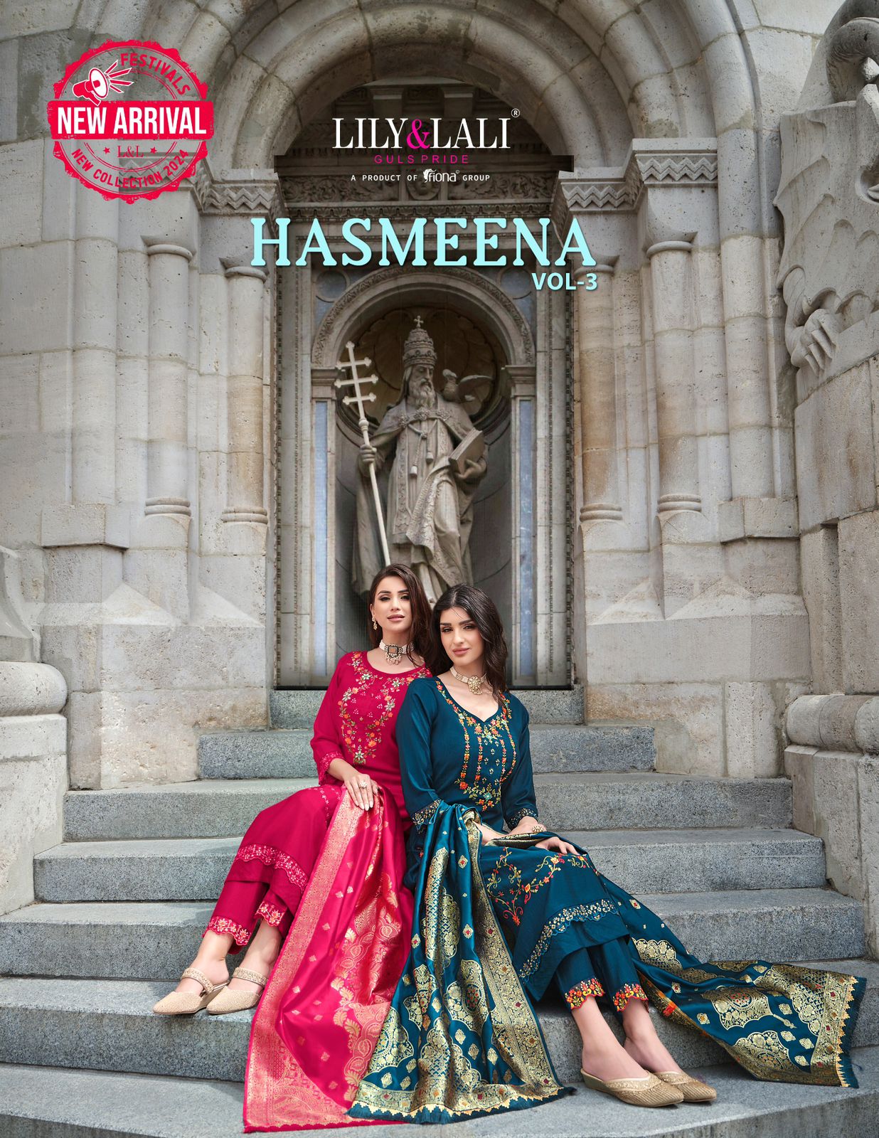 Hasmeena Vol 3 By Lily And Lali Exclusive Premium Collection Manufacturer Surat