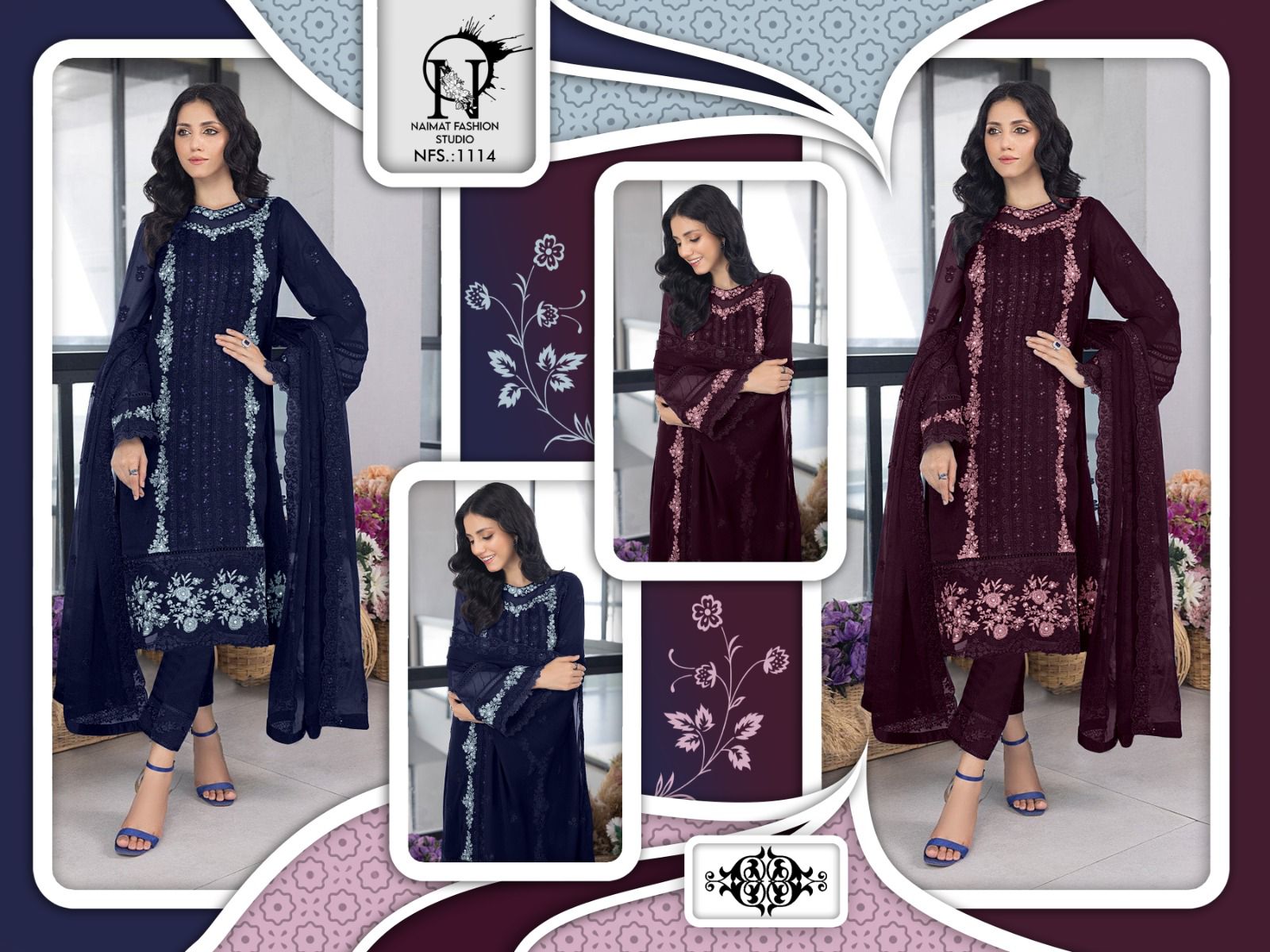 Nfs D No 1114 By Naimat Fashion Studio