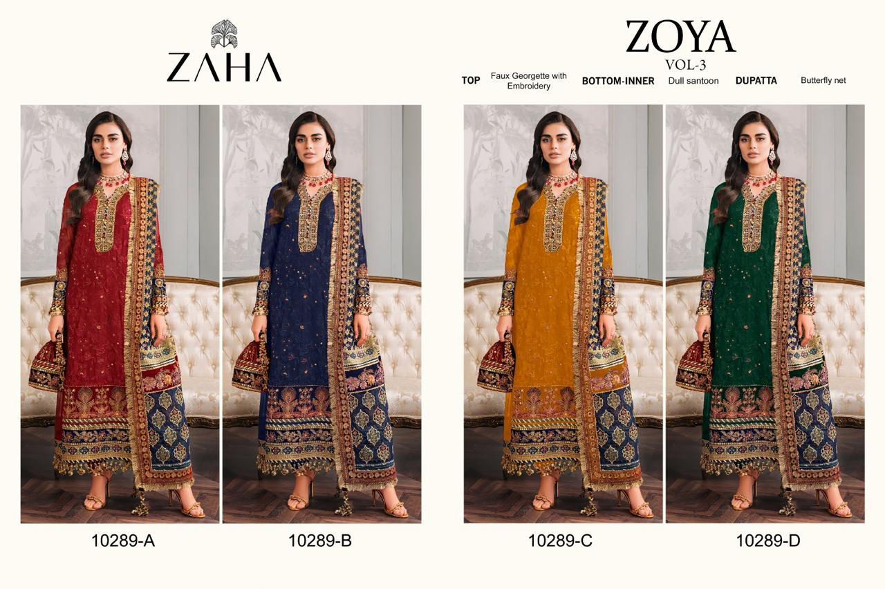 Zoya Vol 3 By Zaha Eid Collection
