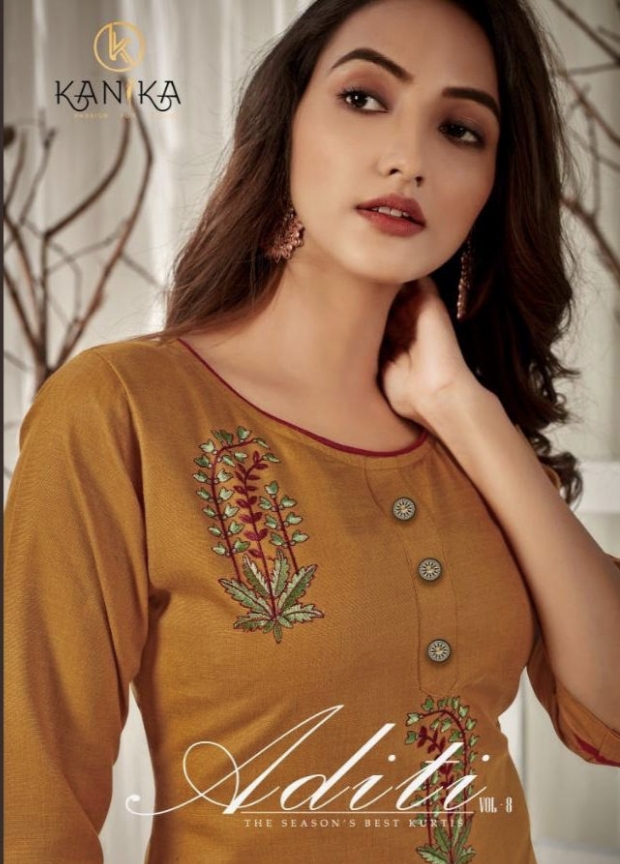 Aditi Vol 8 By Kanika Manufacturer Traders Surat