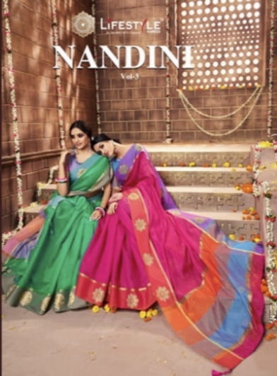 Nandini Vol 3 By Lifestyle Dealer And Exporter Surat Gujarat