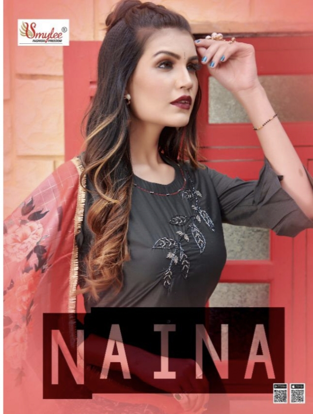 Naina By Rung Kurti With Dupatta Manufacturer Traders Surat