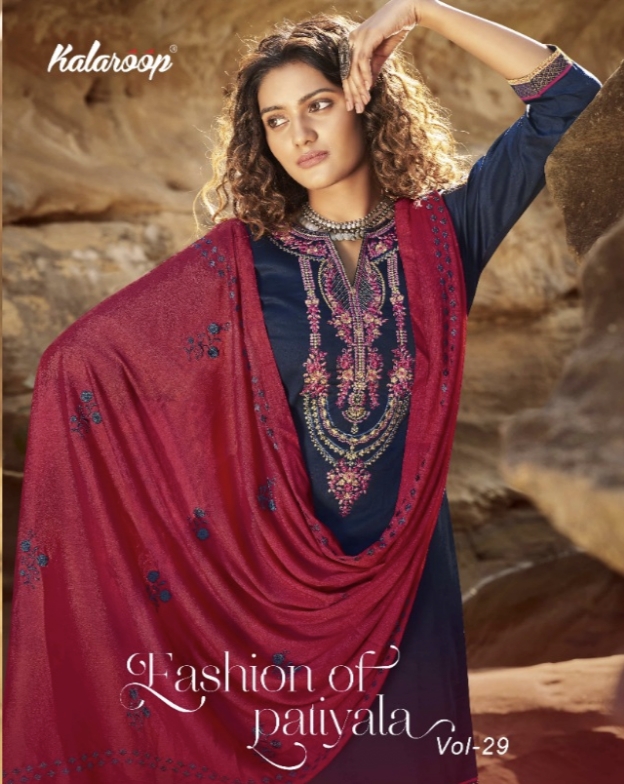 Fashion Of Patiyala Vol 29 By Kalaroop Manufacturer Traders Surat