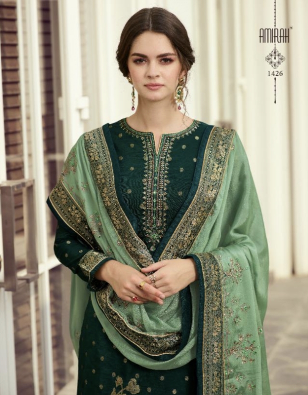 Haseen Vol 2 Series 1421 To 1428 By Amirah Single Available Manufacturer Traders Surat