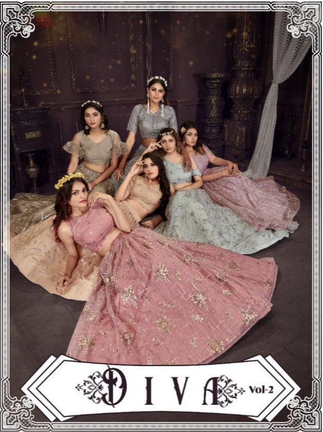 Diva Vol 2 Series 1047 To 1052 By Panvi Single And Set Stockiest And Supplier From Surat