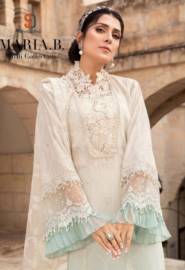 Maria B Siffli Collection By Shraddha Designer Wholesale Suppliers And Dealer From India