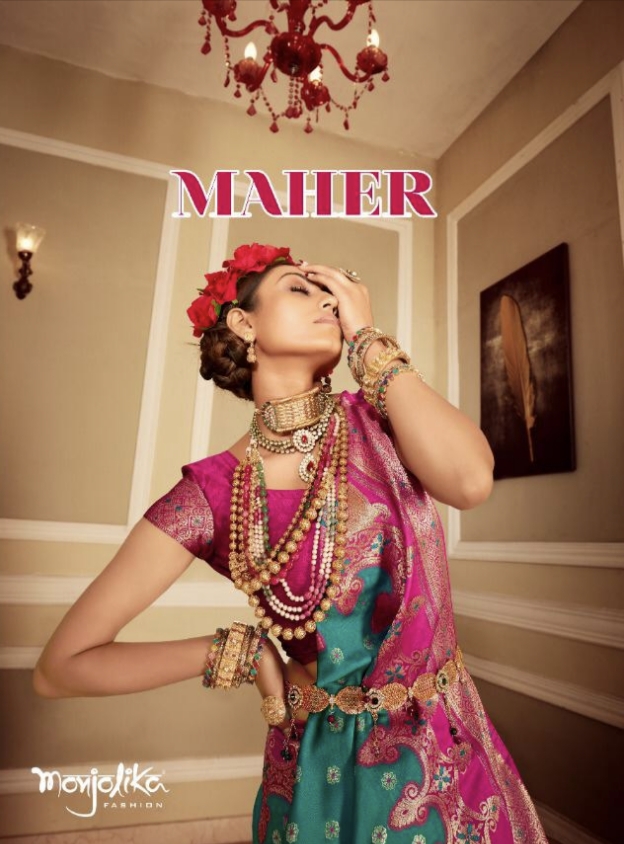 Maher Series 3701 To 3706 By Monjolika Fashion Single And Set Stockiest And Supplier From Surat