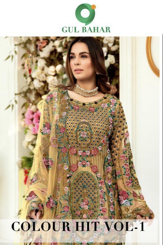 Colour Hit Vol 1 By Gul Bahar Wholesale Supplier Traders In Surat