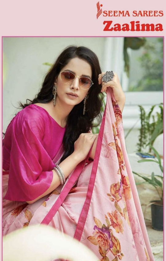 Zaalima By Seema Saree Wholesale Supplier Surat