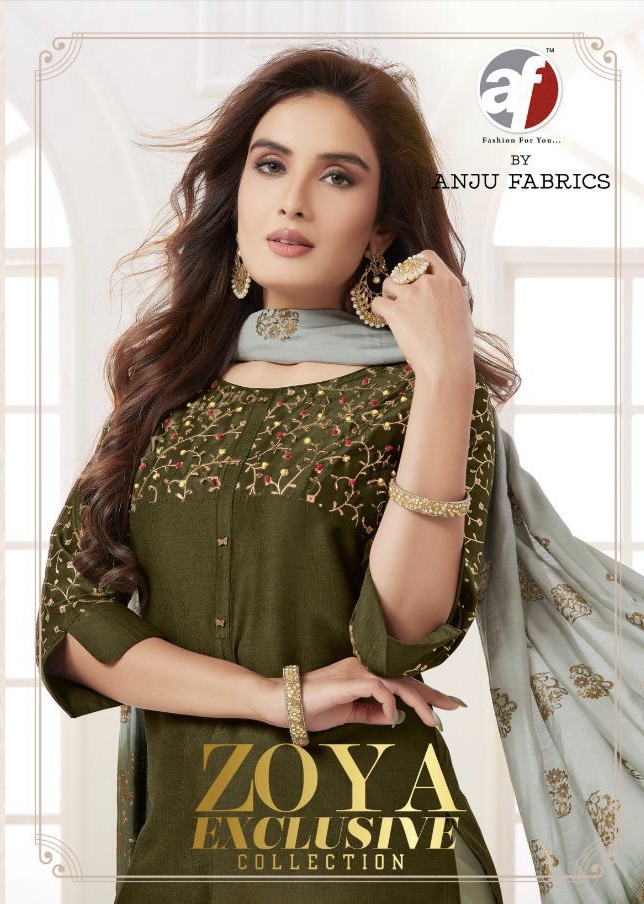 Zoya Exclusive Collection By Anju Fabrics Dealer And Exporter Surat Gujarat