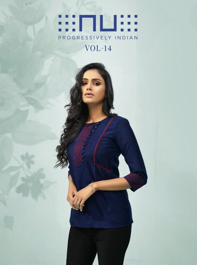 Nu Vol 14 New Stylish Tops Wholesale Supplier Traders In Surat