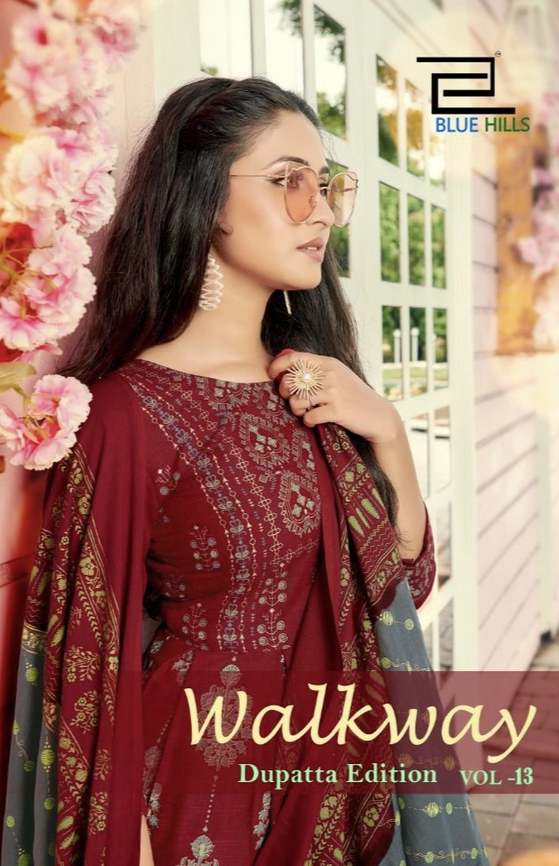 Walkway Vol 13 By Blue Hills Dealer And Exporter Surat