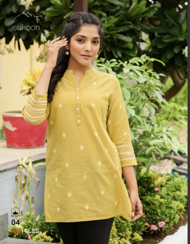 Sukoon By 100 Miles Short Tops Dealer From India