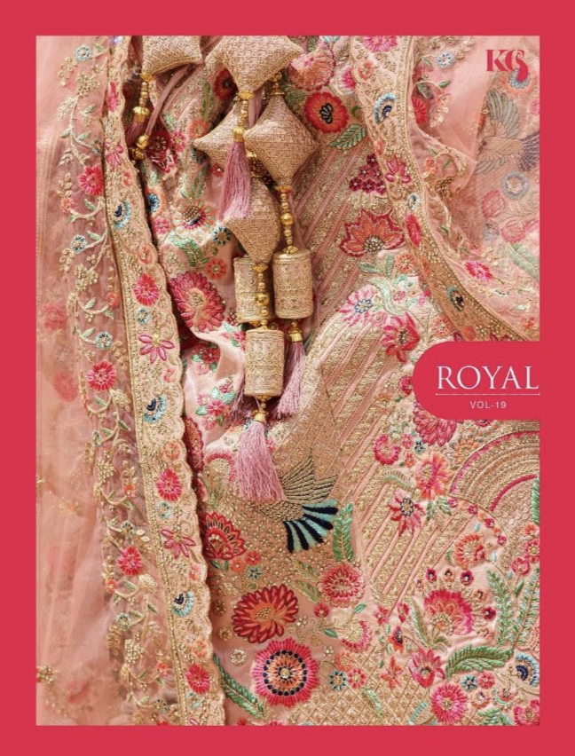 Royal Vrindavan Vol 19 Series 980 To 986 Single And Set Stockiest And Supplier From Surat