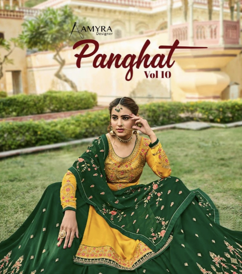 Panghat Vol 10 By Amyra Designer Manufacturer Traders And Dealer From India