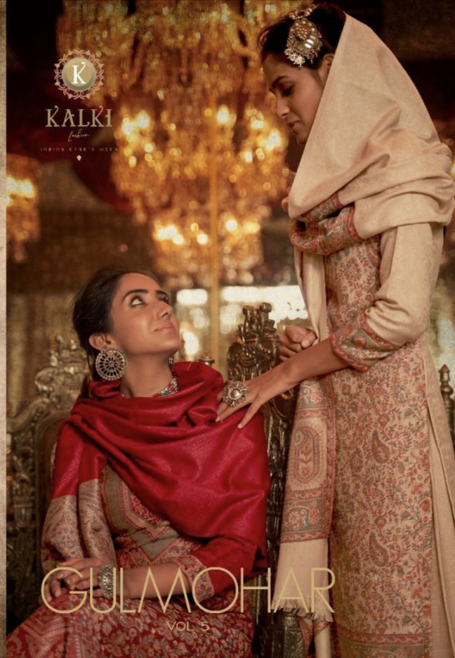 Gulmohar Vol 4 By Kalki Fashion Wholesale Supplier Traders In Surat