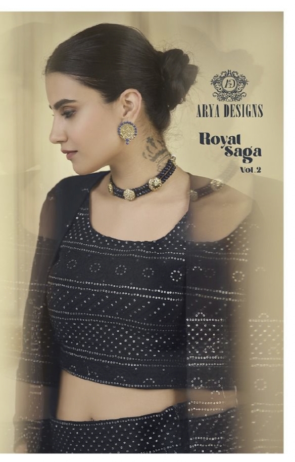 Royal Saga Vol 2 By Arya Design Series 8201 To 8207 Single And Set Stockiest And Supplier From Surat