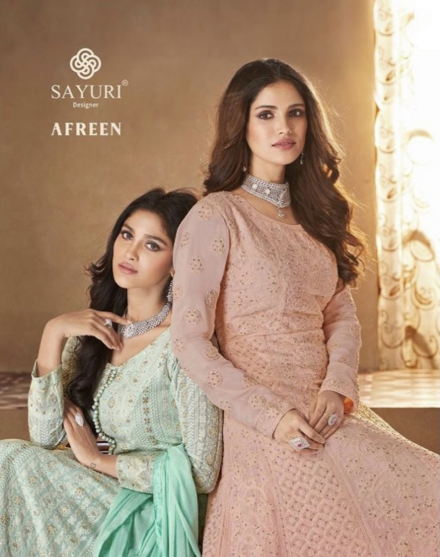 Afreen By Sayuri Designer Single And Set Stockiest And Supplier From Surat