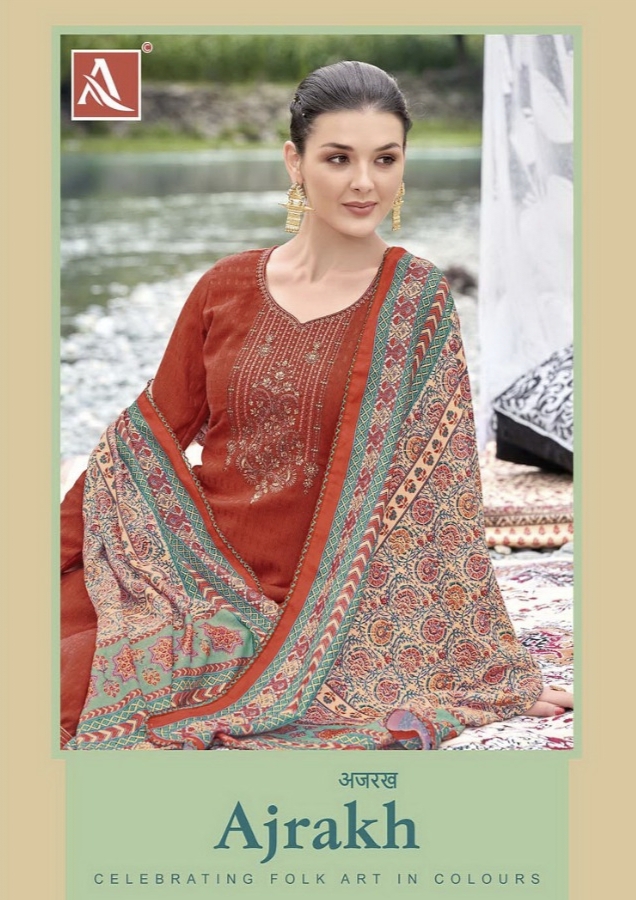 Ajrak By Alok Suit Wholesale Supplier Traders In Surat