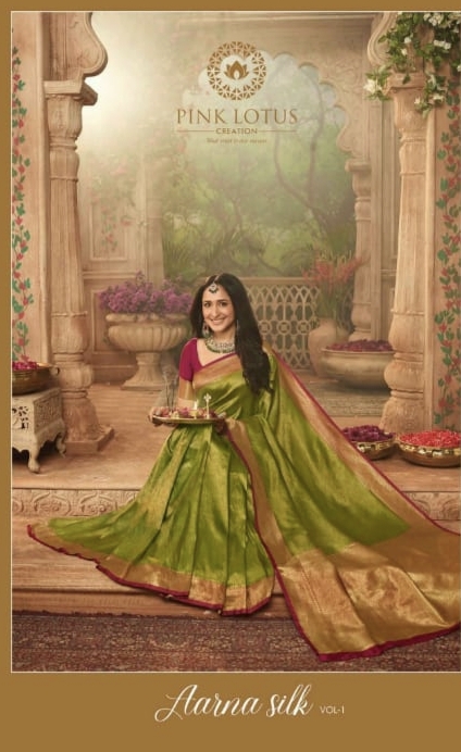 Aaruna Silk By Pink Lotus Creation Wholesaler Supplier From Surat