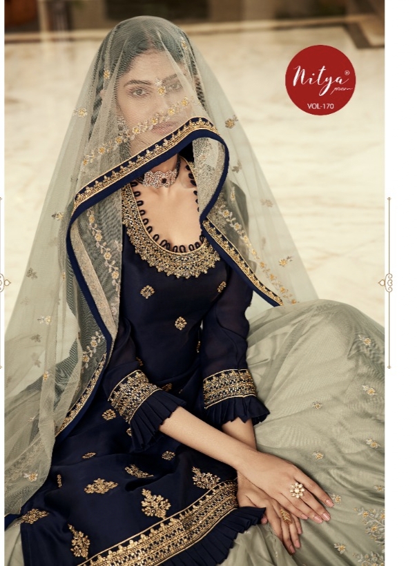 Nitya Vol 170 By Lt Fabric Single And Set Stockiest And Supplier From Surat