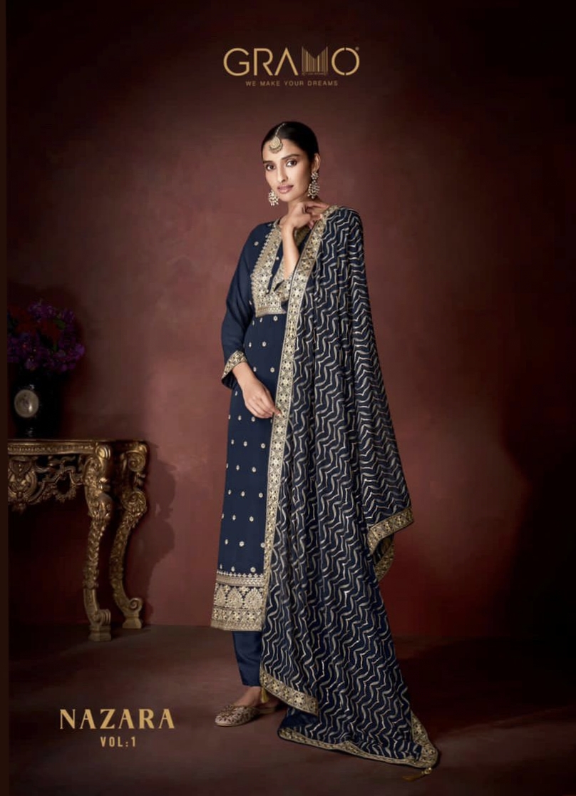 Nazara By Gramo Wedding Collection Wholesaler Supplier From Surat