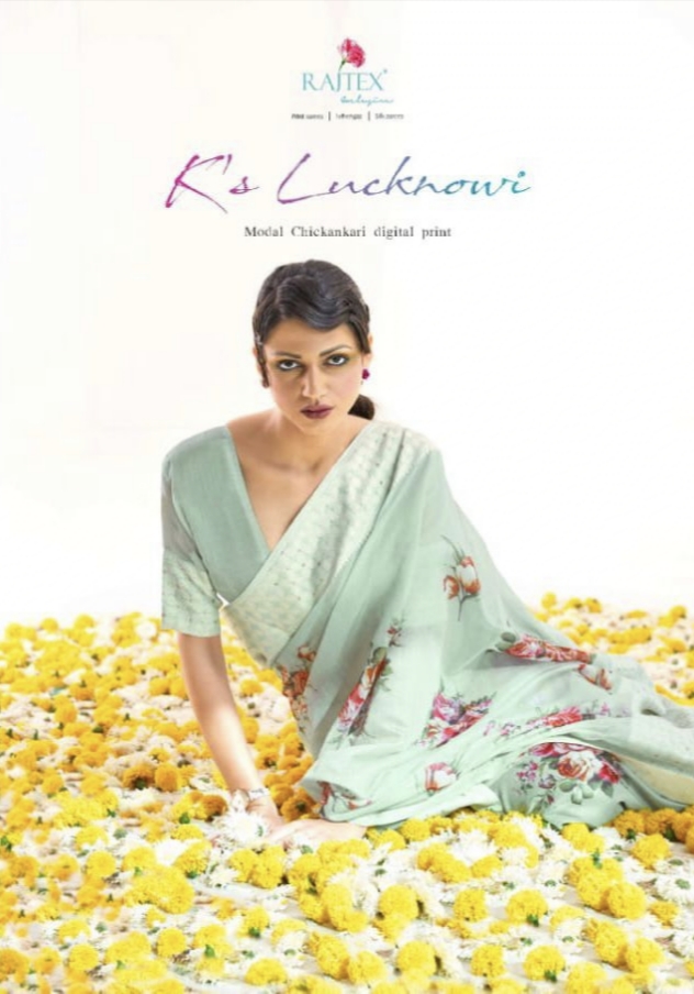 Ks Lucknowi Series 195001 To 195006 By Rajtex Saree Single And Set Stockiest And Supplier From Surat