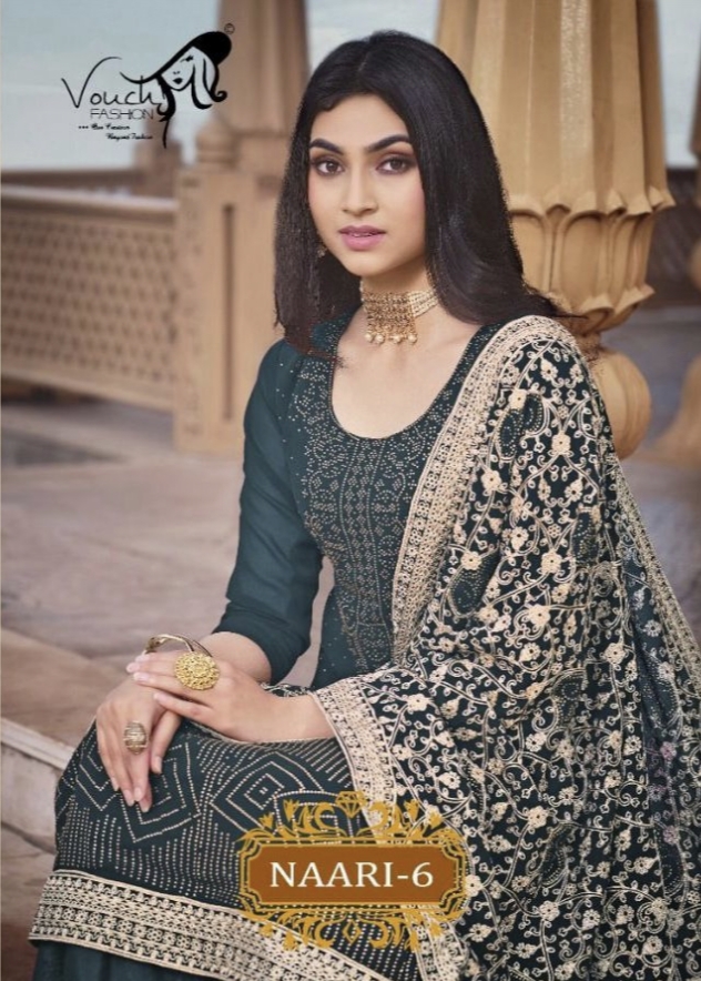 Naari Vol 6 By Vouch Fashion Single And Set Stockiest And Supplier From Surat