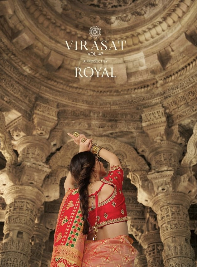 Virasat Vol 47 By Royal Designer Saree Single And Set Stockiest And Supplier From Surat