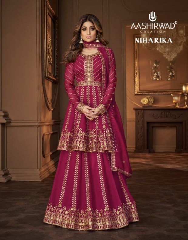 Niharika By Aashirwad Creation Single And Set Stockiest And Supplier From Surat