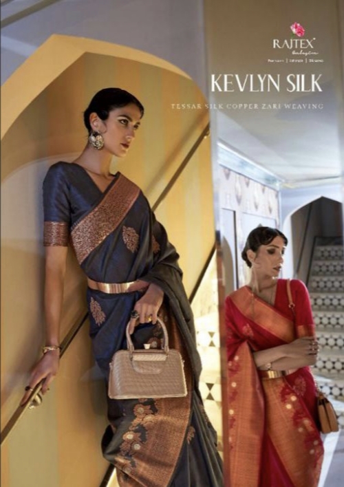 Kevlyn Silk By Rajtex Saree Single And Set Stockiest And Supplier From Surat
