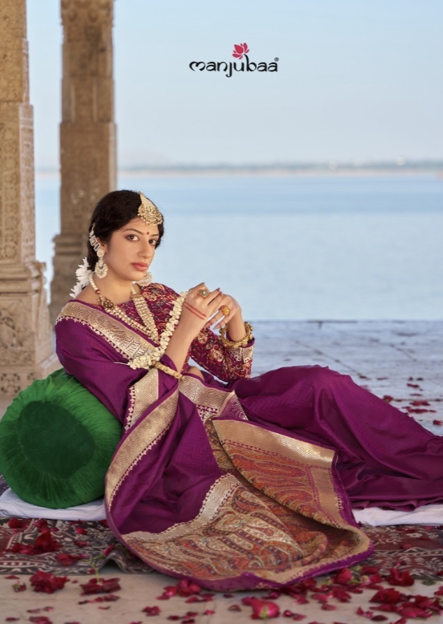 Mahakashi Silk By Manjubaa Single And Set Stockiest And Supplier From Surat