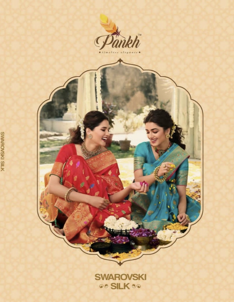 Swarovski Silk By Pankh Wholesaler Supplier From Surat