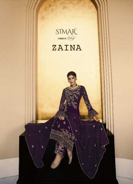 Zaina By Glossy Suit Single And Set Stockiest And Supplier From Surat