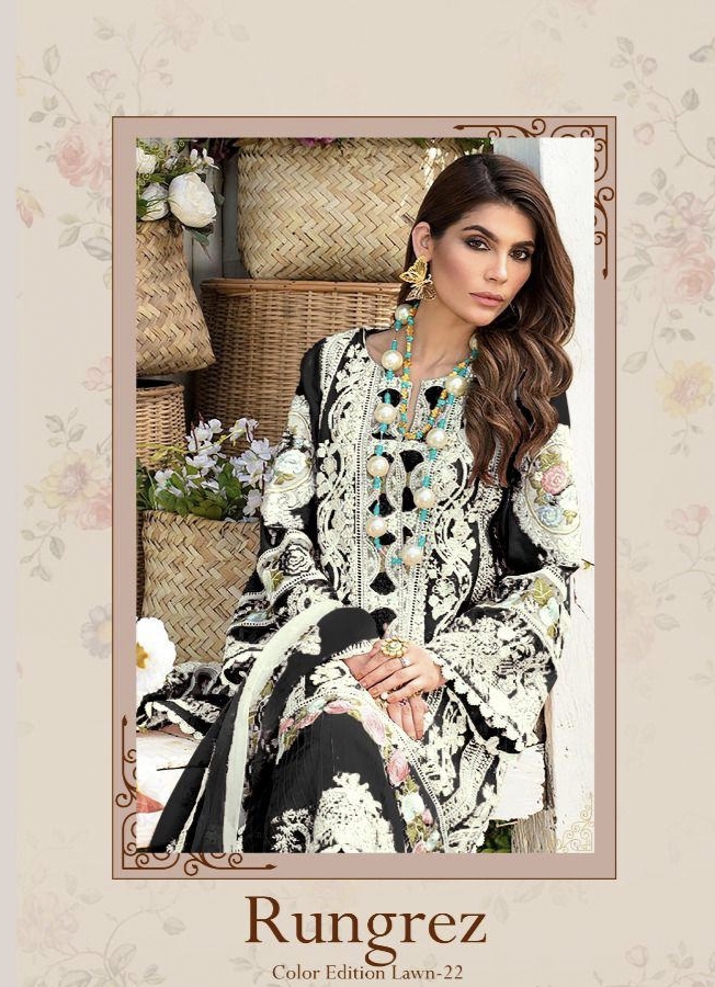 Rungrez Lawn Colour Edition 22 By Deepsy Suits Wholesale Suppliers And Dealer From India