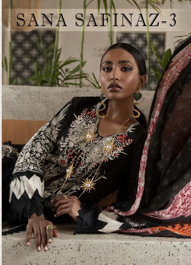 Sana Safinaz Vol 3 By Sharaddha Designer Manufacturer Traders And Dealer From India