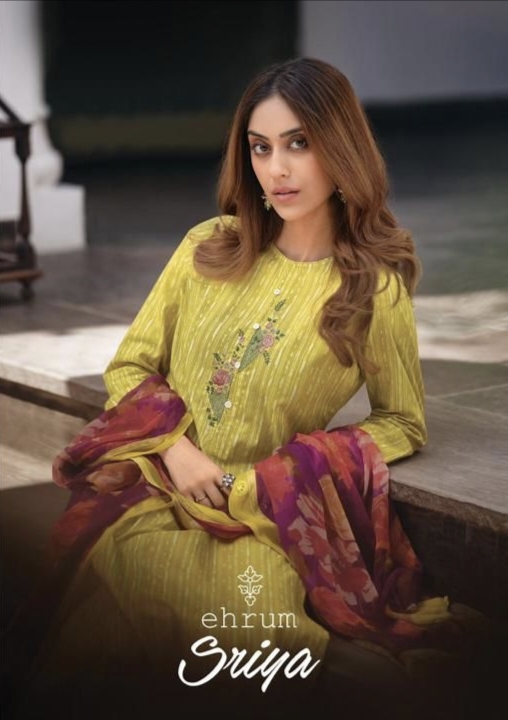 Sriya By Ehrum Designer Cotton Suit Dealer From India