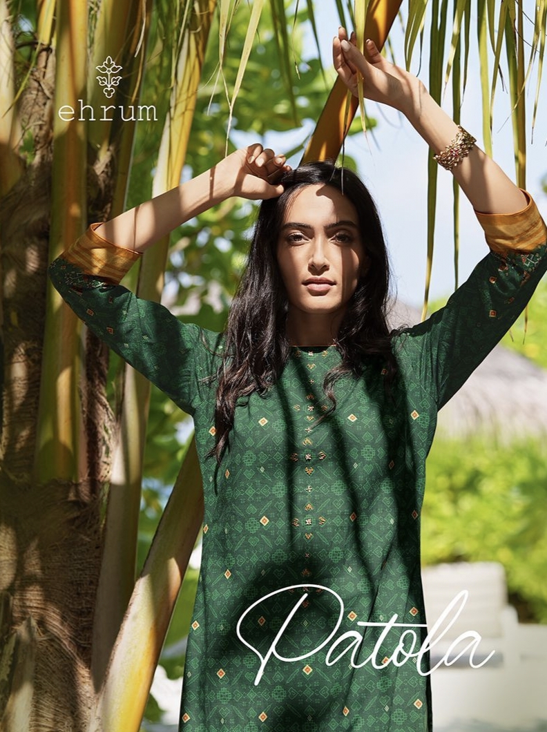 Patola By Ehrum Designer Suits Wholesale Suppliers And Dealer From India